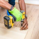 Homeowner asking flooring contractor questions in Orange City FL